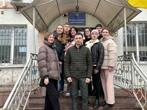 Візит студентів юридичного факультету до Хмельницького окружного адміністративного суду